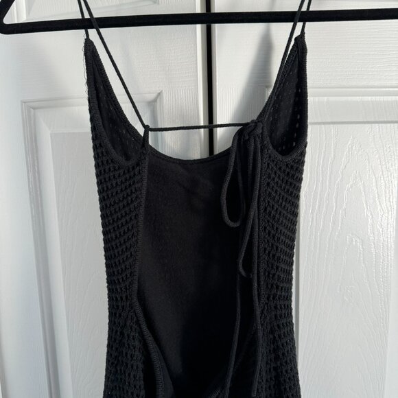 Reformation Alexina Dress Black Size Small - Picture 8 of 9